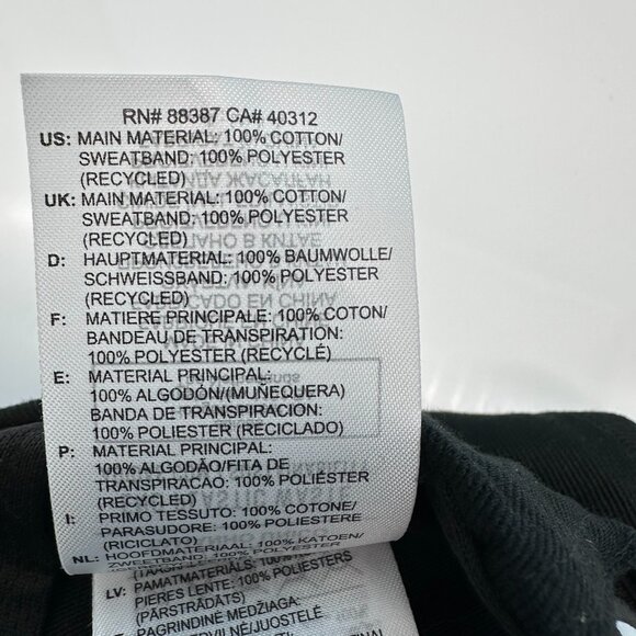 adidas Women's "I'm Not the Cart Girl Golf" Adjustable Strap Hat, OSFW, Black - Picture 10 of 14